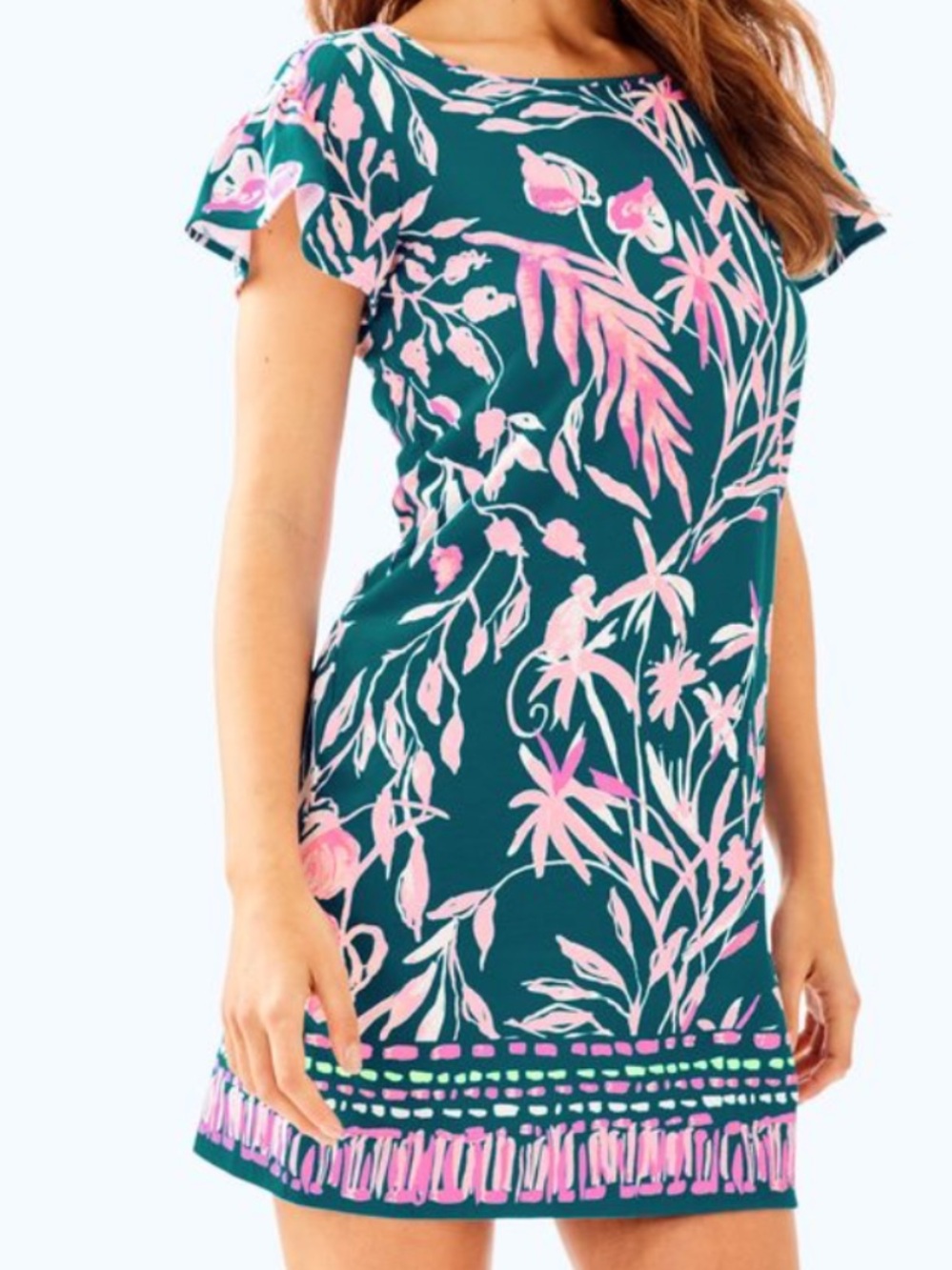 NWOT Lilly Pulitzer MARAH Knit Stretch Dress ITS PRIME TIME - MEDIUM